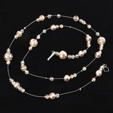 Max Crystal Ball Beaded Hanging Door Curtain Beads Garland Chains Champagne - Aladdin Shoppers