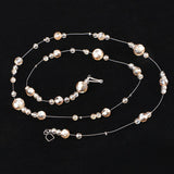Max Crystal Ball Beaded Hanging Door Curtain Beads Garland Chains Champagne - Aladdin Shoppers