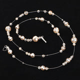 Max Crystal Ball Beaded Hanging Door Curtain Beads Garland Chains Champagne - Aladdin Shoppers