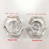 Max Crystal Candle Votive Candlestick Wedding Decoration L - Aladdin Shoppers