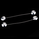 Max Curtain Tiebacks Drape Holdbacks Drapery Holder Bedroom Balcony Silver - Aladdin Shoppers