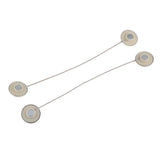 Max Curtain Tiebacks Drape Holdbacks Drapery Holder Bedroom Balcony Silver - Aladdin Shoppers