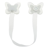 Max Cute Butterfly Curtain Buckles Voile Drape Tiebacks Holdbacks White - Aladdin Shoppers