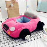 Max Cute Car Kids Relaxing Sofa Seating Chair Cover Only Lazy Bean Bag Pink - Aladdin Shoppers