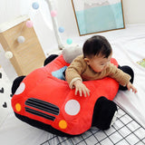 Max Cute Car Kids Relaxing Sofa Seating Chair Cover Only Lazy Bean Bag Red - Aladdin Shoppers