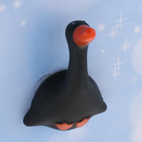 Max Cute Cartoon Animal Shape Toothbrush Holder Towel Rail Hooks Black Duck - Aladdin Shoppers