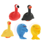 Max Cute Cartoon Animal Shape Toothbrush Holder Towel Rail Hooks Red Flamingo - Aladdin Shoppers