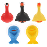 Max Cute Cartoon Animal Shape Toothbrush Holder Towel Rail Hooks Red Flamingo - Aladdin Shoppers