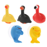 Max Cute Cartoon Animal Shape Toothbrush Holder Towel Rail Hooks Red Flamingo - Aladdin Shoppers