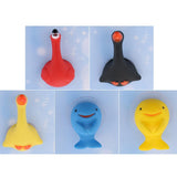 Max Cute Cartoon Animal Shape Toothbrush Holder Towel Rail Hooks Red Flamingo - Aladdin Shoppers
