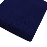 Max Dark Blue Stretch Sofa Seat Cushion Covers Couch Slipcover 50.8x50.8x5cm (1 Seater) - Aladdin Shoppers