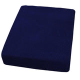 Max Dark Blue Stretch Sofa Seat Cushion Covers Couch Slipcover 50.8x50.8x5cm (1 Seater) - Aladdin Shoppers