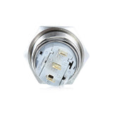Max DC 12V 16mm Aluminum LED Car Illuminated Latching Push Button Switch Green - Aladdin Shoppers