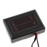 Max DC12V-24V Car LCD Digital Voltmeter Water Temp Gauge Meter with Sensor 10mm - Aladdin Shoppers