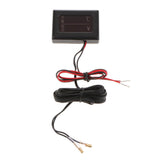 Max DC12V-24V Car LCD Digital Voltmeter Water Temp Gauge Meter with Sensor 10mm - Aladdin Shoppers