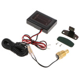 Max DC12V-24V Car LCD Digital Voltmeter Water Temp Gauge Meter with Sensor 17mm - Aladdin Shoppers