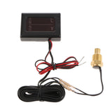 Max DC12V-24V Car LCD Digital Voltmeter Water Temp Gauge Meter with Sensor 17mm - Aladdin Shoppers
