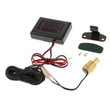 Max DC12V-24V Car LCD Digital Voltmeter Water Temp Gauge Meter with Sensor 17mm - Aladdin Shoppers