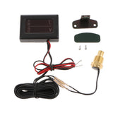 Max DC12V-24V Car LCD Digital Voltmeter Water Temp Gauge Meter with Sensor 17mm - Aladdin Shoppers
