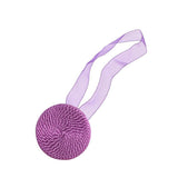 Max Decorative Ribbon Window Curtain Tieback Sheer Blackout Holdbacks Purple - Aladdin Shoppers