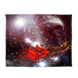 Max Digital Printing Flannel Blanket Bed Sofa Throw Sleigh_2 150x200cm