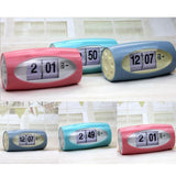 Max Digital Table Clock Auto Flip Clock Alarm Clock Home Decor Desk Clock Red - Aladdin Shoppers