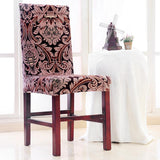 Max Dining Chair Cover Stretch Removable Seat Protector Slipcover Style_3 - Aladdin Shoppers