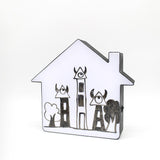 Max DIY Creative LED Night light Bedroom Lightbox Home Decor House-shaped - Aladdin Shoppers