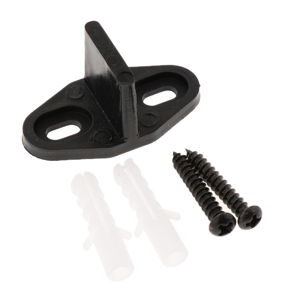 Max Door Bottom Floor Guide Clip for Sliding Barn Door Hardware with Screws - Aladdin Shoppers