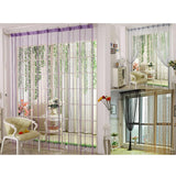 Max Door String Curtain Panel Fringe Curtain Fly Screen Room Divider Dark Coffee - Aladdin Shoppers