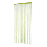 Max Door String Curtain Panel Fringe Curtain Fly Screen Room Divider Green - Aladdin Shoppers