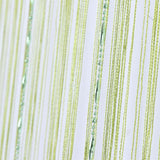 Max Door String Curtain Panel Fringe Curtain Fly Screen Room Divider Green - Aladdin Shoppers