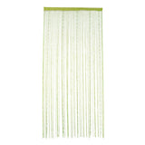 Max Door String Curtain Panel Fringe Curtain Fly Screen Room Divider Green - Aladdin Shoppers