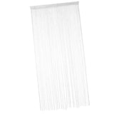 Max Door String Curtain Panel Fringe Curtain Fly Screen Room Divider White - Aladdin Shoppers