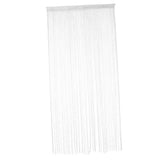 Max Door String Curtain Panel Fringe Curtain Fly Screen Room Divider White - Aladdin Shoppers
