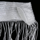 Max Door String Curtain Panel Fringe Curtain Fly Screen Room Divider White - Aladdin Shoppers