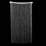 Max Door String Curtain Panel Fringe Curtain Fly Screen Room Divider White - Aladdin Shoppers