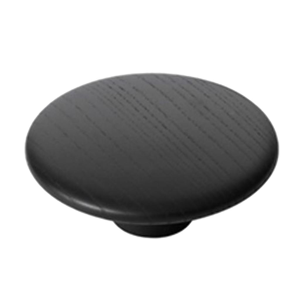 Max Dots Coat Hook Colorful Ash Wood Wall Mount Coat Wall Hanger Rack Black M - Aladdin Shoppers