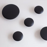 Max Dots Coat Hook Colorful Ash Wood Wall Mount Coat Wall Hanger Rack Black M - Aladdin Shoppers
