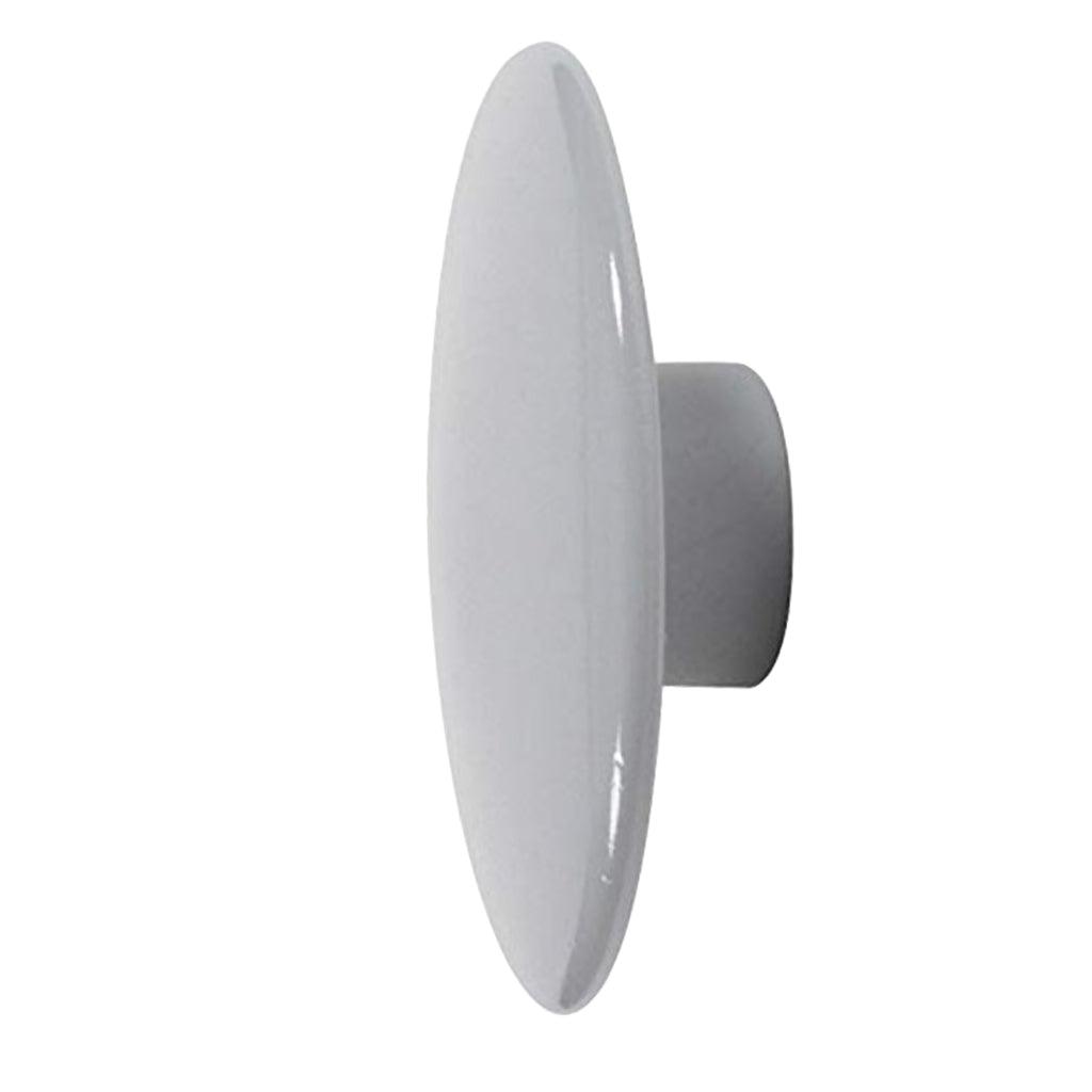 Max Dots Coat Hook Colorful Ash Wood Wall Mount Coat Wall Hanger Rack Gray L - Aladdin Shoppers