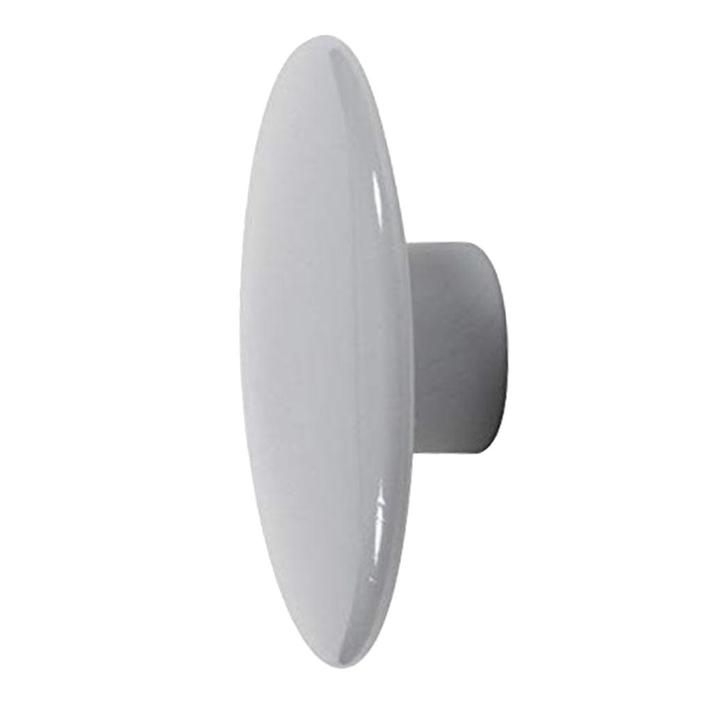 Max Dots Coat Hook Colorful Ash Wood Wall Mount Coat Wall Hanger Rack Gray M - Aladdin Shoppers