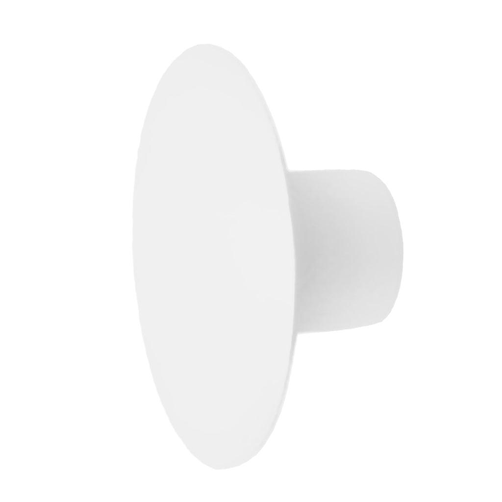 Max Dots Coat Hook Colorful Ash Wood Wall Mount Coat Wall Hanger Rack White S - Aladdin Shoppers
