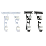 Max Double Curtain Rod Brackets Window Drapes Rods Holder Black - Aladdin Shoppers