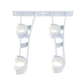 Max Double Curtain Rod Brackets Window Drapes Rods Holder White - Aladdin Shoppers