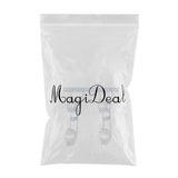 Max Double Curtain Rod Brackets Window Drapes Rods Holder White