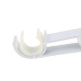 Max Double Curtain Rod Brackets Window Drapes Rods Holder White - Aladdin Shoppers