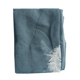 Max Drape/Panels/Treatment Sheer Voile Window Curtains for Bedroom blue M - Aladdin Shoppers