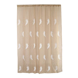 Max Drape/Panels/Treatment Sheer Voile Window Curtains for Bedroom brown M - Aladdin Shoppers