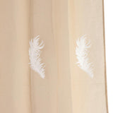 Max Drape/Panels/Treatment Sheer Voile Window Curtains for Bedroom brown M - Aladdin Shoppers