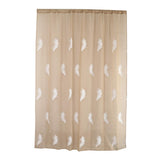 Max Drape/Panels/Treatment Sheer Voile Window Curtains for Bedroom brown M - Aladdin Shoppers